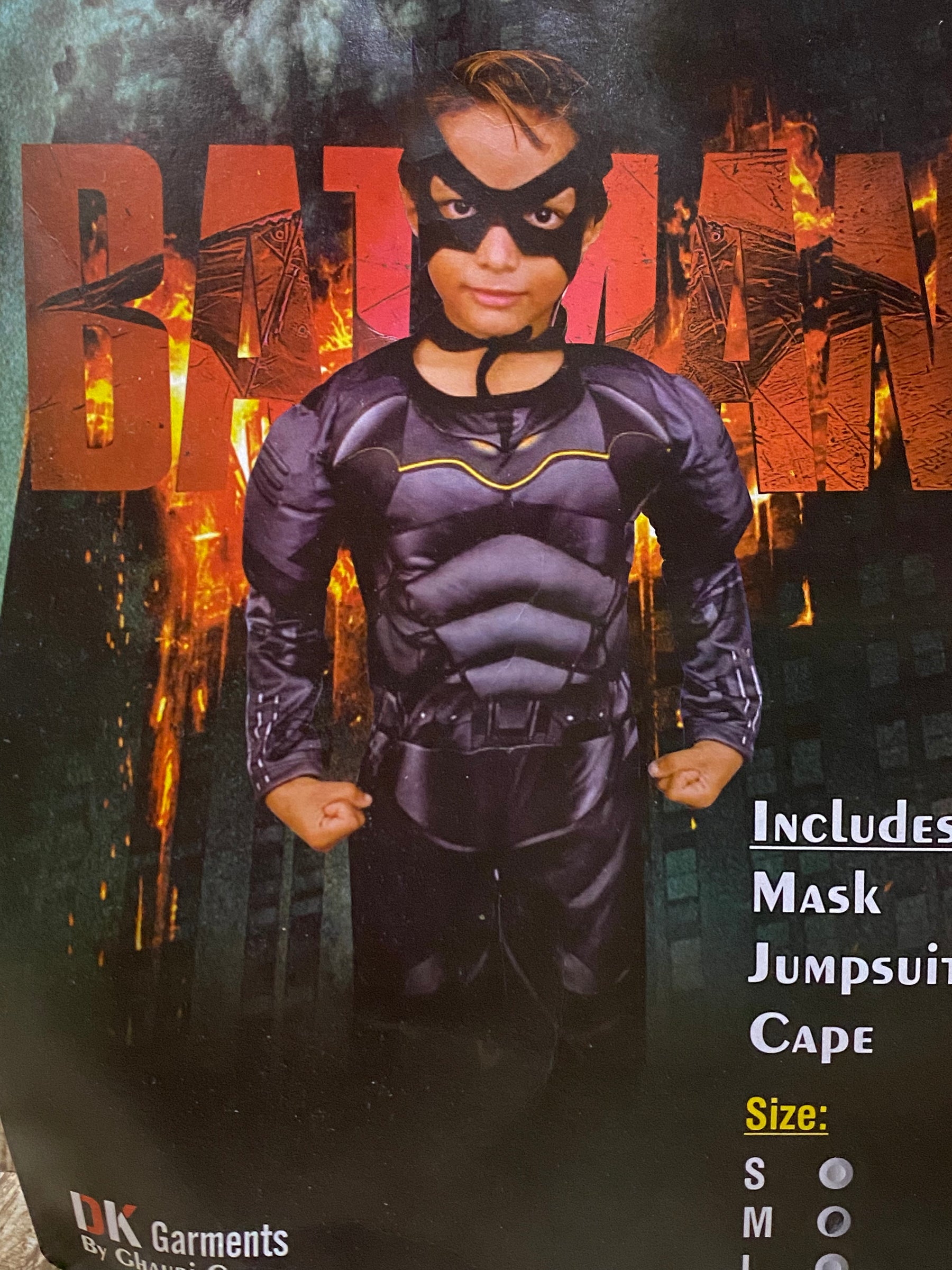 BATMAN PADDING COSTUME